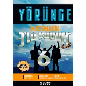 İşleyen Zeka Yayınları 6. Sınıf Matematik 3'lü Kuvvet Yörünge Serisi Seti