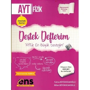 ENS Yayıncılık AYT Fizik Destek Defterim - Biltan Böyükocakoğlu