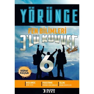 İşleyen Zeka Yayınları 6. Sınıf Fen Bilimleri 3'lü Kuvvet Yörünge Serisi Seti