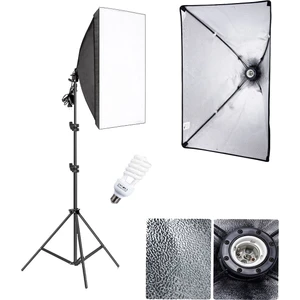 50x70 Tek Duyulu Lambalı Softbox Youtuber 25 watt kaliteli lamba