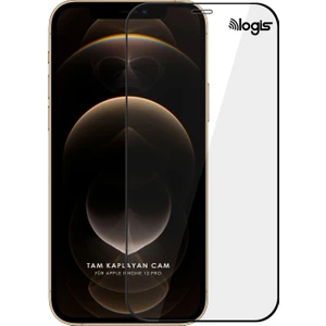 Apple iPhone 12 Pro Max (6.7'') Tam Kaplayan 5d Ekran Koruyucu Cam