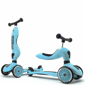 Scoot And Ride Highwaykick 1 Oturaklı Çocuk Scooter Turkuaz 160629-96352