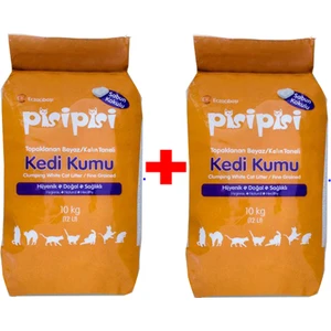 Pisi Pisi  Eczacıbaşı  Ince Taneli Sabunlu 10 kg (12 Lt) x 2 Adet