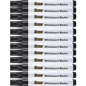 Beyaz Tahta Kalemi 12'li Siyah