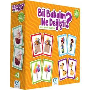 CA Oyuncak Bil Bakalım Ne Değişti Puzzle
