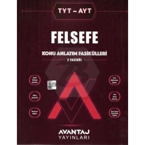 Avantaj Yayınları TYT AYT Felsefe Konu Anlatım Fasikülleri