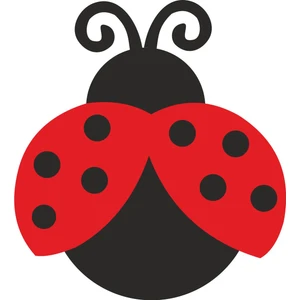 Sticker Fabrikası Uğur Böceği Sticker 00432