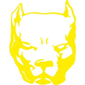 Sticker Fabrikası Pitbull Köpek Sticker 00435