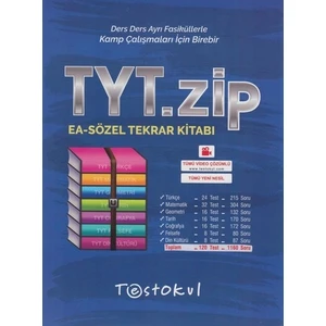 Test Okul Yayınları TYT Zip Eşit Ağırlık Sözel Tekrar Kitabı