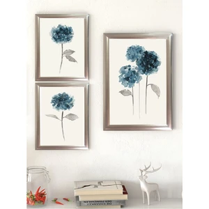 Lyn Home Üçlü Tablo Gümüş İki Adet 17,5x23,5 Ve 1 Adet 23,5x33,5