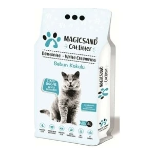 Bentonit Kedi Kumu Marsilya Sabunu Kokulu 5 Lt