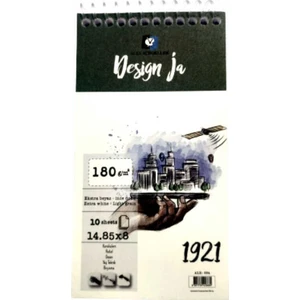 Spr Dsgn 40 Yaprak Resim Blok 180 gr 14.85 x 8 cm