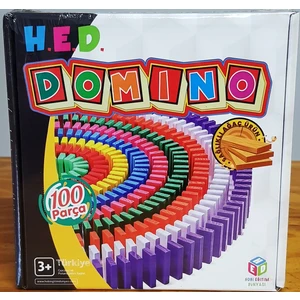 Hobi Eğitim Dünyası 100 Parça Domino Taşları Dizme Oyunu