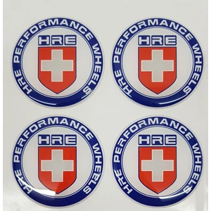 Jant Göbeği Arma Hre 60mm 4'lü Set Plasto Damla Renkli