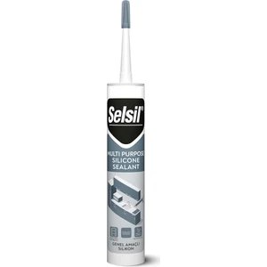 Şeffaf Silikon Genel Amaçlı Selsil Marka 280 gr
