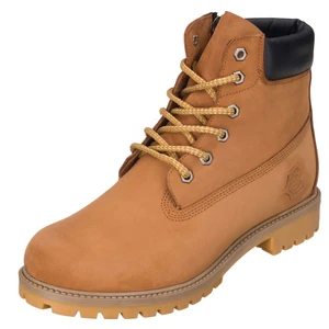 Costo Shoes TLAND0802 Tarçın Nubuk Timber Land Style Kışlık Büyük Numara Erkek Bot Sıcak Astar Rahat Geniş Kalıp 47