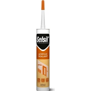 Beyaz Mastik 500 gr Silikonize Mastik Selsil Marka Beyaz Mastik