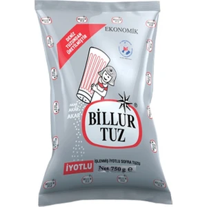Billur Tuz Ekonomik Sofralık Deniz Tuzu 750 gr