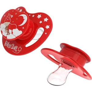 Damak Uçlu Kırmızı Uyku Emziği 18+ Ay