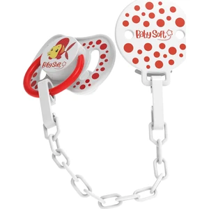 Balık Desenli Emzik Askısı & Yuvarlak Uçlu Emzik 18+ Ay