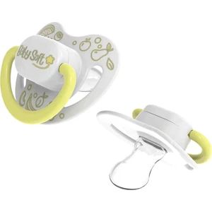 Damak Uçlu Sarı Meyve Desenli Emzik 18+ Ay