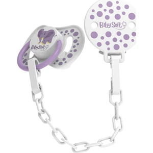 Fil Desenli Emzik Askısı & Yuvarlak Uçlu Emzik 0 - 6 Ay