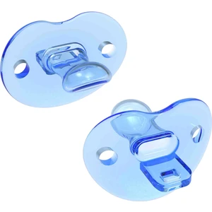 Komple Silikon Damak Uçlu Emzik Mavi 0 - 6 Ay