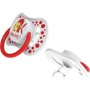 Yuvarlak Uçlu Balık Desenli Emzik 0 - 6 Ay