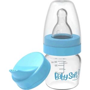 30 ml Plastik Biberon & Suluk Mavi