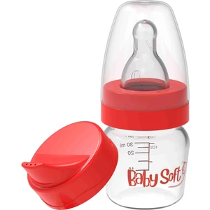 30 ml Plastik Biberon & Suluk Kırmızı