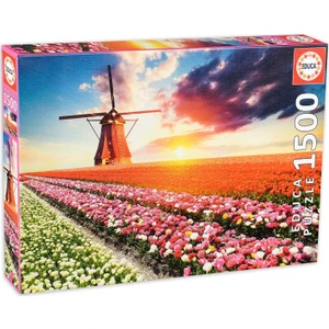 Tulıps Landscape 1500 Parça Puzzle