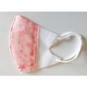 Corelıfe Desenli 3D Kız Çocuk Maskesi 50 Adet