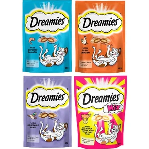 4 Paket(Somon+Tavuk+Ördek+Mix Sığır)Kedi Ödül 1 Paket 60 gr