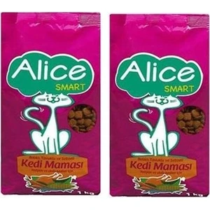 Smart Balık Tavuk Sebzeli Kedi Maması 1 kg x 2 Adet