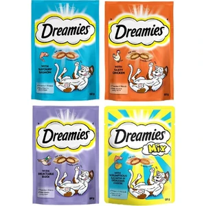 4 Paket(Somon+Tavuk+Ördek+Mix Somon)Kedi Ödül 1 Paket 60 gr