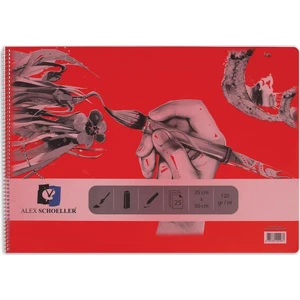 Alex Schoeller  Resim Defteri - 35 x 50 - 120 gr - 25 Sayfa