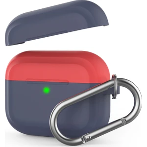 AirPods Pro Kılıf Koruyucu Case Silikon Mat Yedek Kapak Hediyeli PT-P4