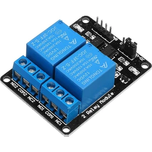 12V 2 Kanal Röle Kartı (Geliştirme Kartlarıyla Uyumlu) Arduino