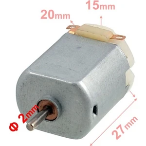 Emay Center 5 Adet Dc Motor, Deney Motoru, 3V, 6V Motor Yüksek Devir Dinamo Motor