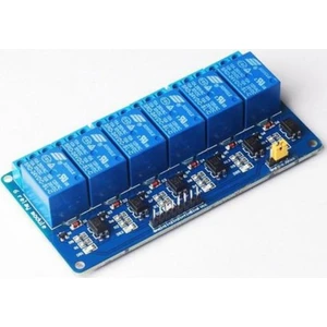12V 6 Kanal Röle Kartı (Geliştirme Kartlarıyla Uyumlu) Arduino