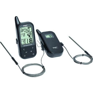 Dostmann "Küchen-Chef 2" Çift Problu, Alarmlı, Kablosuz Barbekü, Mangal, Kızartma, Et, Fırın Termometresi TM832.1049