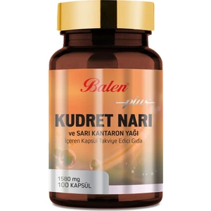 Kudret Narı ve Sarı Kantaron Yağı 1580 Mg 100 Kapsül