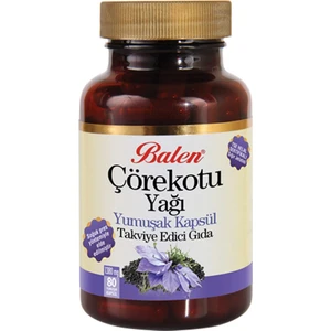 Çörek Otu Yağı 1380 Mg 80 Kapsül