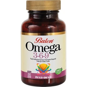 Omega 3 6 9 Balık Yağı Keten Tohumu Yağı Hodan Yağı 1585 Mg 60 Kapsül