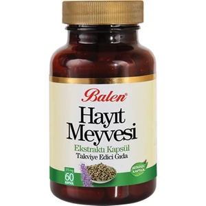 Hayıt Meyvesi Ekstraktı 375 Mg 60 Kapsül