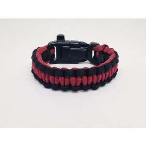 Merit Collection Iki Renkli Paracord Survival Bileklik (Bıçak, Pusula, Ateş Başlatıcı Magnezyum ve Ikaz Düdüğü)