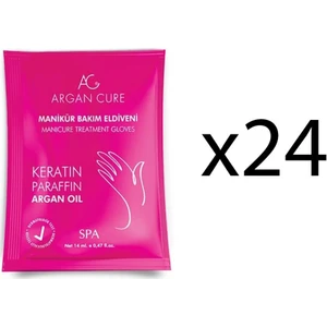 Argan Cure Manikür Bakım Eldiveni 24 Adet