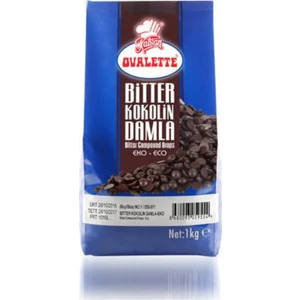 Bitter Kokolin Damla Çikolata Eko 1 kg