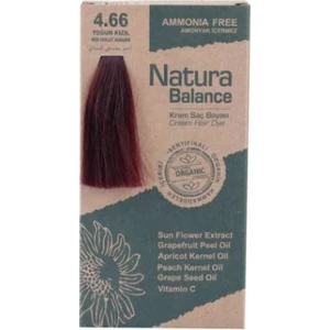 Balance  Organik Krem Saç Boyası 4.66 Yoğun Kızıl 60 ml