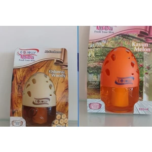 Oto-Oda Kokusu E-Jolly Küre Cam Koku Odunsu- Kavun  2ADET